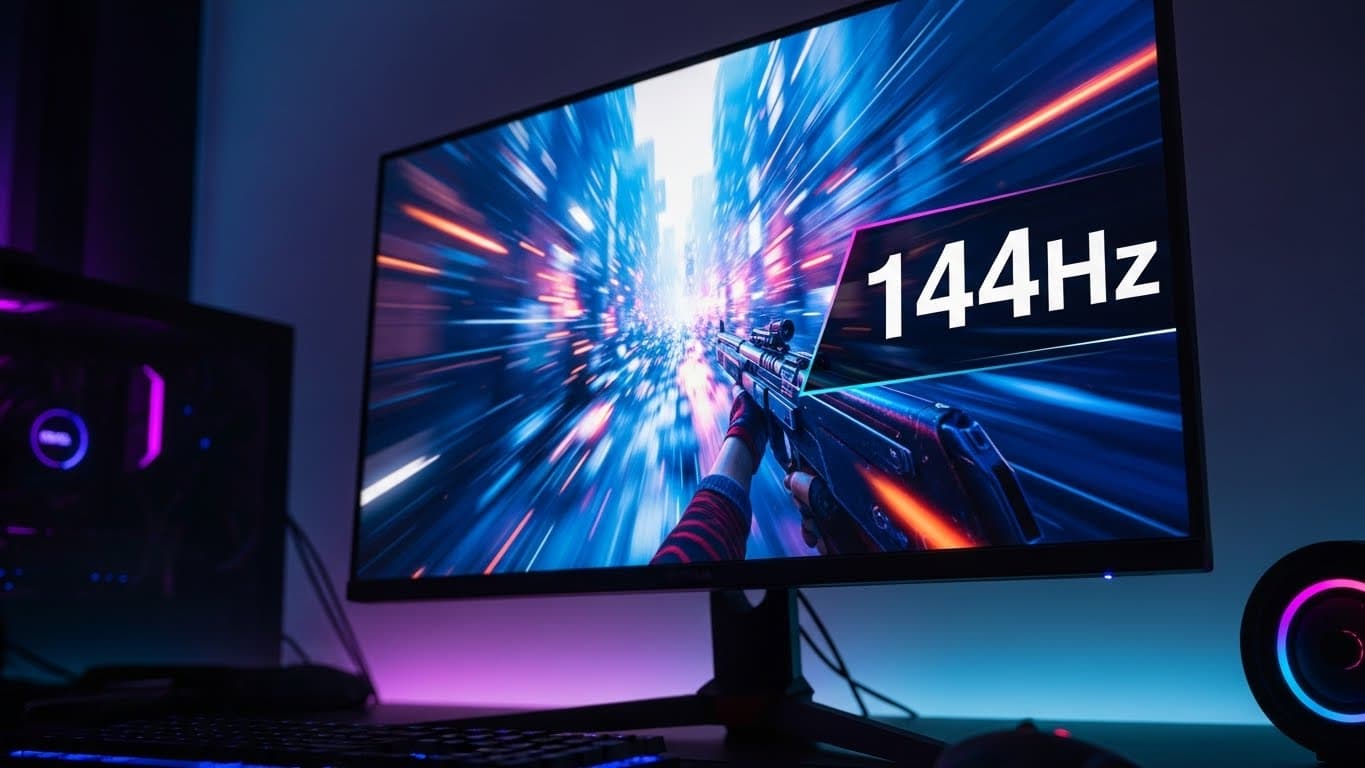 Monitor Gamer 144Hz Vale a Pena em 2026? Análise Técnica e Direcionamento Real